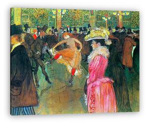 Henri de Toulouse Lautrec: Bál a Moulin Rouge-ban (vászonkép)