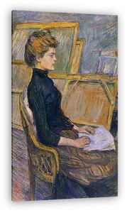 Henri de Toulouse Lautrec: Helene Vary (vászonkép)