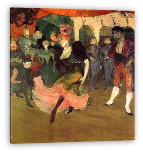 Henri de Toulouse Lautrec: Marcelle Lender bolerót táncol a Chilpéric-ben (vászonkép)