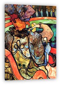 Henri de Toulouse Lautrec: Cirkuszban (vászonkép)