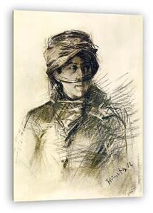 Henri de Toulouse Lautrec: Emilie de Toulouse Lautrec (vászonkép)