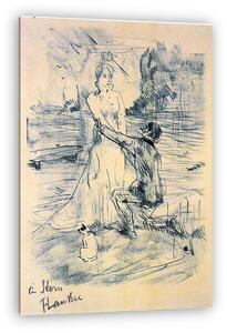 Henri de Toulouse Lautrec: Vallomás (vászonkép)