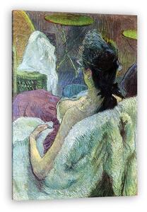 Henri de Toulouse Lautrec: Pihenő modell (vászonkép)