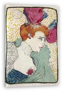 Henri de Toulouse Lautrec: Marcellle Lender portré (vászonkép)