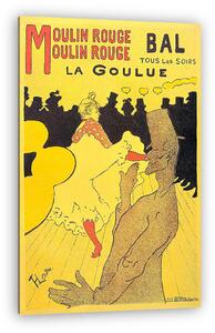 Henri de Toulouse Lautrec: Moulin Rouge Bal la Goulue (vászonkép)
