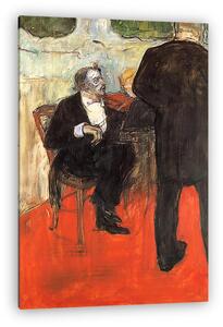 Henri de Toulouse Lautrec: A hegedűs (vászonkép)