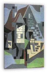 Juan Gris: Beaulieu házai (vászonkép)