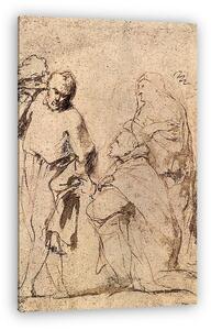 Peter Paul Rubens: Emberek (tanulmány) (vászonkép)