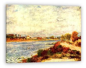 Pierre Auguste Renoir: A Szajna Argenteuil-nél (vászonkép)