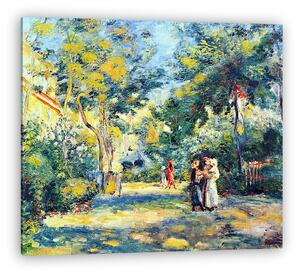 Pierre Auguste Renoir: Kert a Montmartre-on (vászonkép)