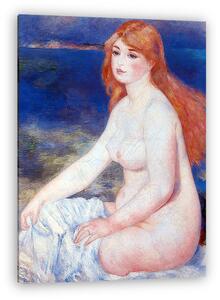Pierre Auguste Renoir: Szőke fürdőző (vászonkép)