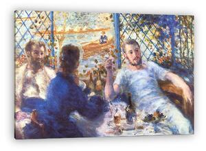 Pierre Auguste Renoir: Evezősök ebédje (vászonkép)