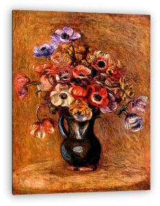 Pierre Auguste Renoir: Csendélet kökörcsinnel (vászonkép)