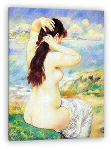 Pierre Auguste Renoir: Fürdöző nő (vászonkép)