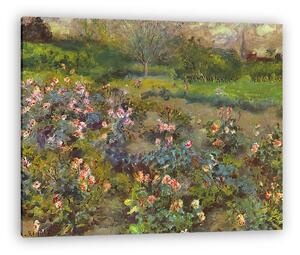 Pierre Auguste Renoir: Rózsakert (vászonkép)