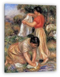 Pierre Auguste Renoir: Mosónők (vászonkép)