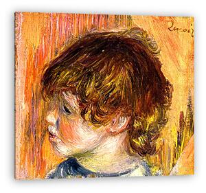 Pierre Auguste Renoir: Fiatal lány portréja (vászonkép)