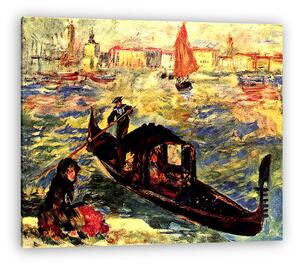 Pierre Auguste Renoir: Gondola a Grand Canale-n (vászonkép)