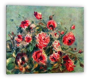 Pierre Auguste Renoir: Rózsás csendélet (vászonkép)