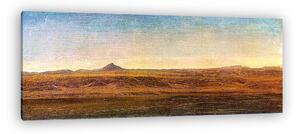 Albert Bierstadt: Barna táj (vászonkép)
