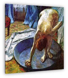 Edgar Degas: Fürdőző nő (vászonkép)