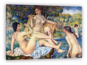 Pierre Auguste Renoir: Fürdőzők (vászonkép)