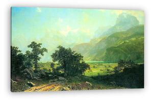 Albert Bierstadt: Luzern, Svájc (vászonkép)
