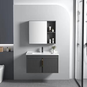 Fürdőszobabútor szett mosdóval Astor 60cm Grey