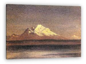 Albert Bierstadt: Havas hegycsúcsok (vászonkép)