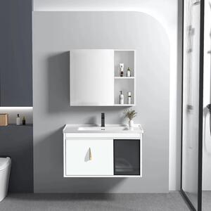 Fürdőszobabútor szett mosdóval Paris 60cm White