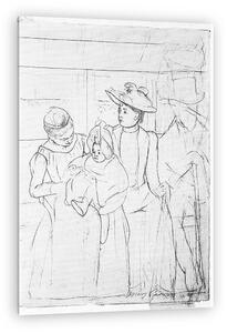 Mary Cassatt: A buszon (vászonkép)