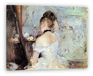 Berthe Morisot: Hölgy a mosdóban (vászonkép)