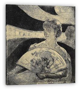 Mary Cassatt: Az operában (vászonkép)