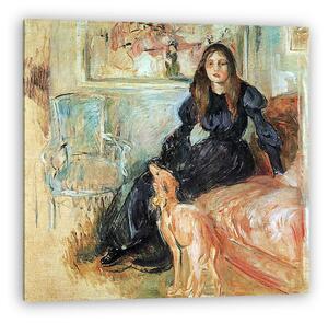 Berthe Morisot: Julie Manet és az agara, Laertes (vászonkép)