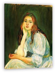 Berthe Morisot: Álmodozó Julie (vászonkép)