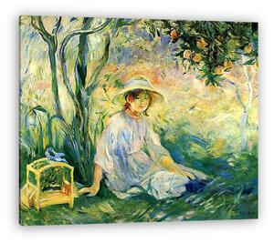 Berthe Morisot: A narancsfa alatt (vászonkép)