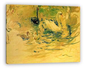 Berthe Morisot: Hattyúk (vászonkép)