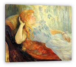 Berthe Morisot: Pihenő lány (vászonkép)