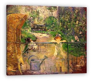 Berthe Morisot: Kerti fotel (vászonkép)