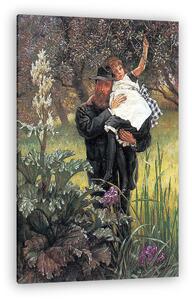 James Tissot: Az özvegy (vászonkép)