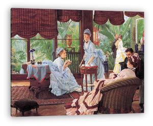 James Tissot: Pár nélkül (vászonkép)