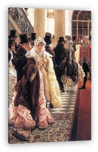 James Tissot: A divatos hölgy (vászonkép)