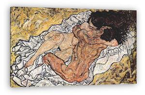 Egon Schiele: Ölelés (vászonkép)