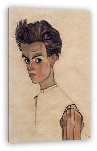 Egon Schiele: Egon Schiele önarcképe (vászonkép)
