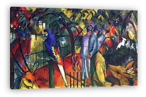 August Macke: Állatkert (vászonkép)