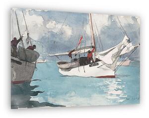 Winslow Homer: Halászcsónak Key West-nél (vászonkép)