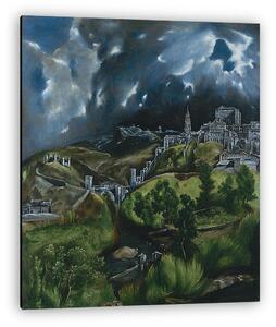 El Greco: Toledo látképe (vászonkép)