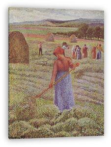 Camille Pissarro: Aratás Eragny-ban (vászonkép)