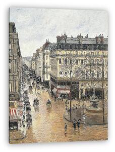 Camille Pissarro: A Saint Honoré utca (vászonkép)