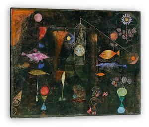 Paul Klee: Halak a patakban (vászonkép)